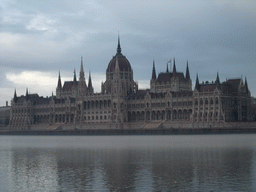 The Hungarian Parliament Building and the Danube river