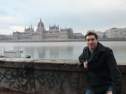 Tim, the Hungarian Parliament Building and the Danube river