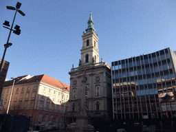 Szervita Church at Szervita Tér square