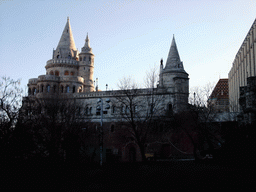 The Fisherman`s Bastion and a part of the Matthias Church