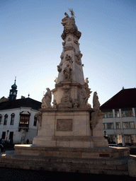 Plague Monument in front of the Matthias Church
