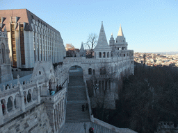 The Fisherman`s Bastion and Buda Castle Hill