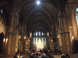 Nave, Altar and Apse of the Matthias Church