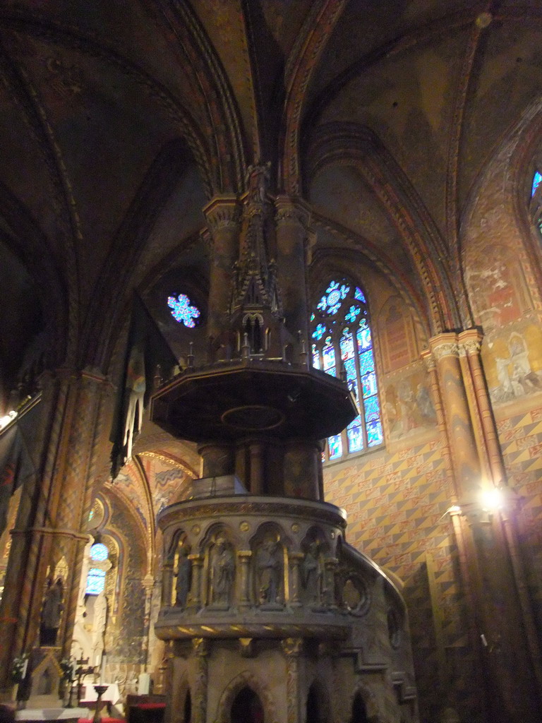 Pulpit of the Matthias Church