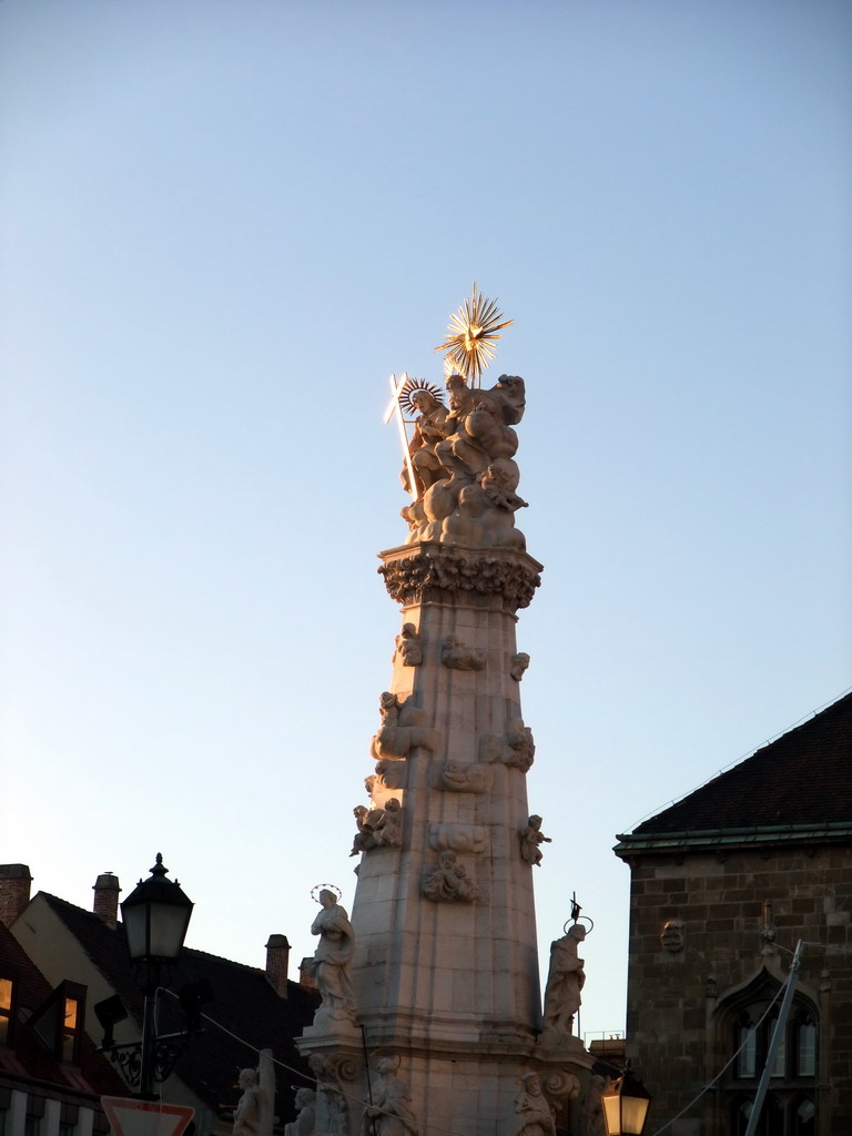 Plague Monument in front of Matthias Church