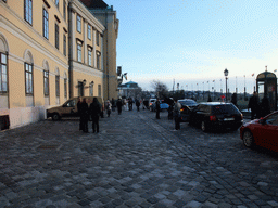 Wedding at the entrance road of Buda Castle