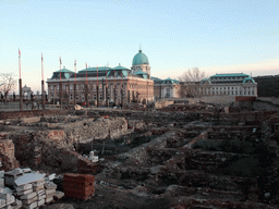 Ruins at the back of Buda Castle