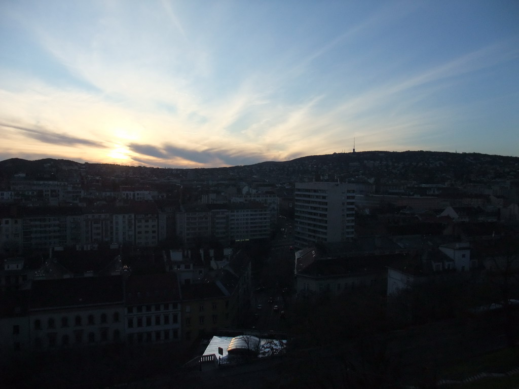 View on Buda from Buda Castle Hill