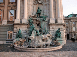 The Matthias Fountain at Buda Castle