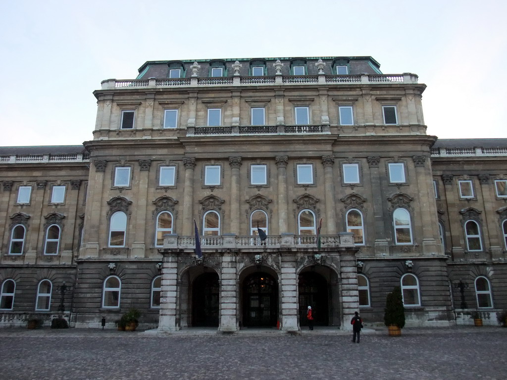 West building of Buda Castle