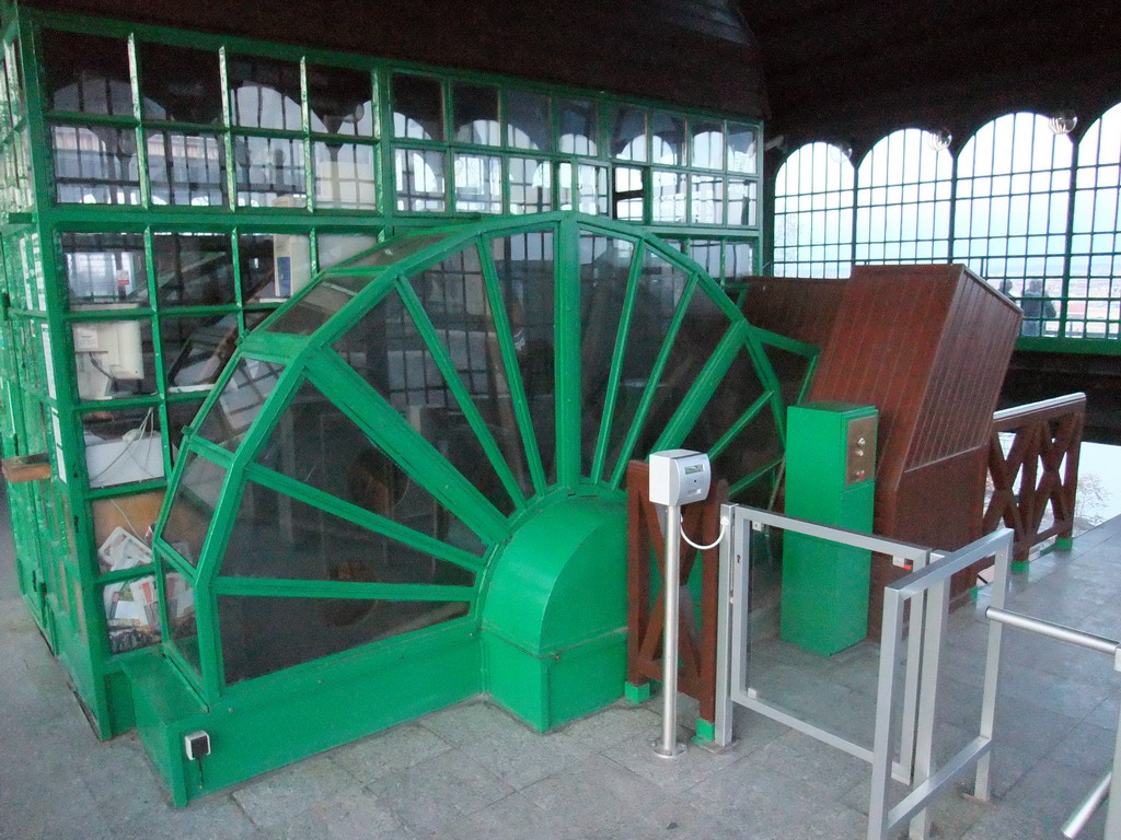 Machinery of the Budapest Castle Hill Funicular