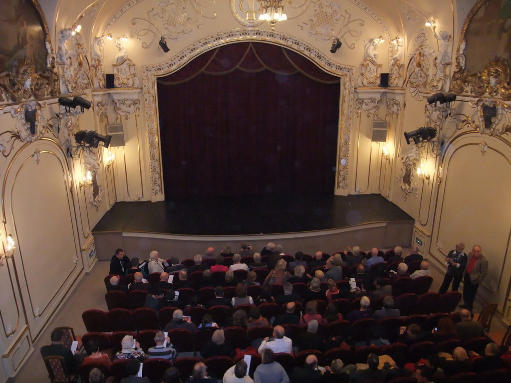 Inside the Danube Palace