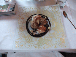 Dessert in our lunch restaurant `Cyrano`