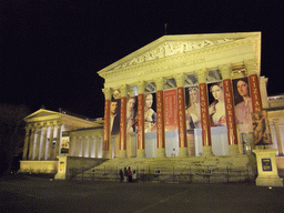 The Museum of Fine Arts, by night
