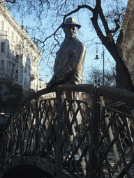 Statue of Imre Nagy at Vértanúk Tér square