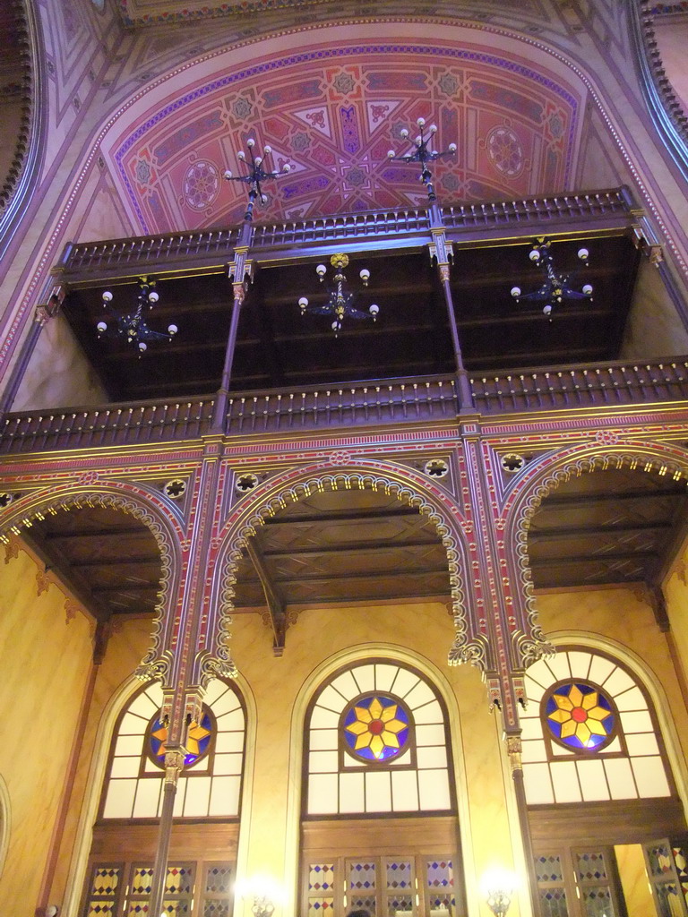 Inside the Dohány Street Synagogue