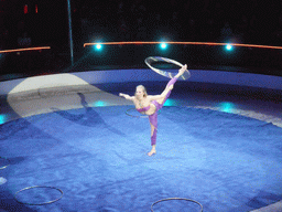 Gymnast in the Budapest Circus