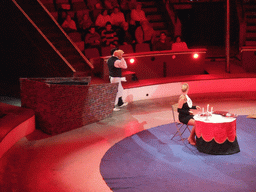 Clown in the Budapest Circus