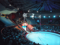Acrobats in the Budapest Circus