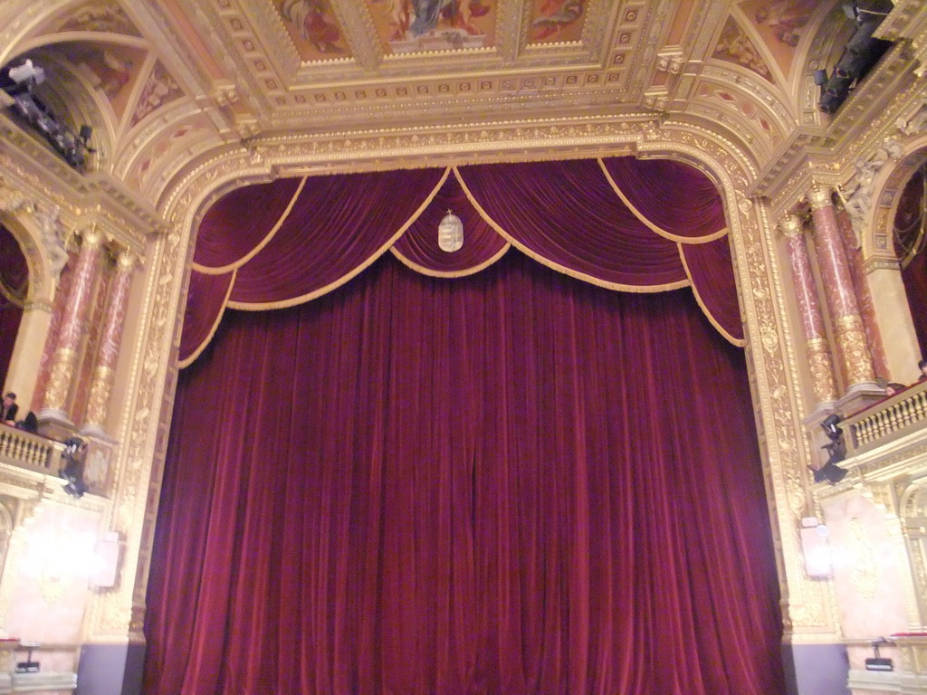 Stage of the Hungarian State Opera House