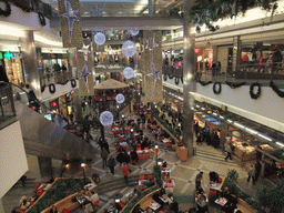 Inside the WestEnd City Center shopping mall