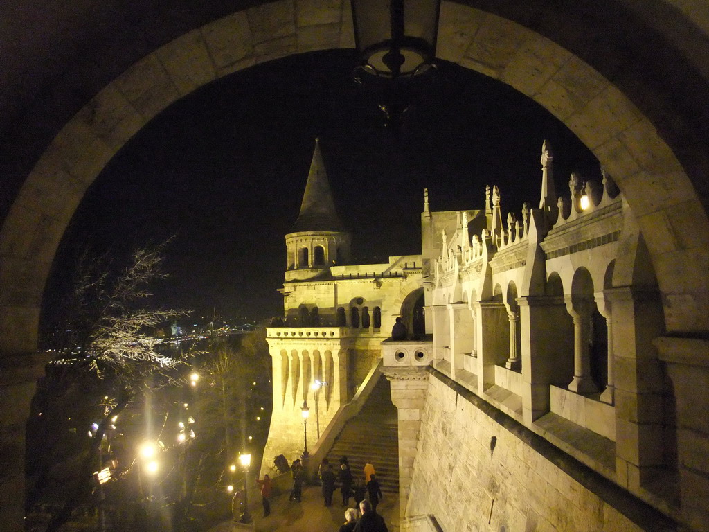 The Fisherman`s Bastion, by night