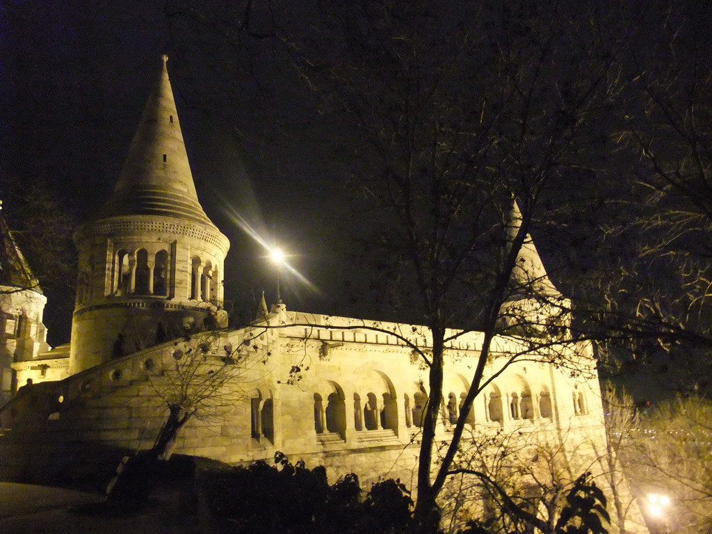 The Fisherman`s Bastion, by night