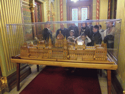 Scale model of the Hungarian Parliament Building, in the Lobby of the Hungarian Parliament Building