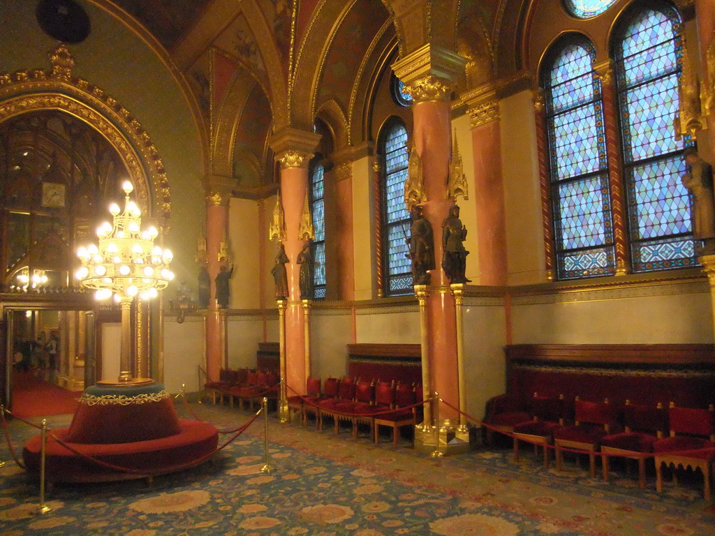 The North Lounge of the Hungarian Parliament Building