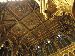 Ceiling of the Old Upper House Hall of the Hungarian Parliament Building