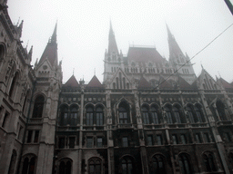 Right side of the Hungarian Parliament Building