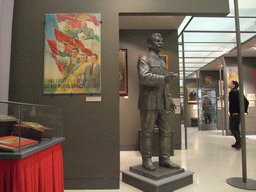 Tim, a statue of Joseph Stalin and Soviet propaganda material in the Hungarian National Museum