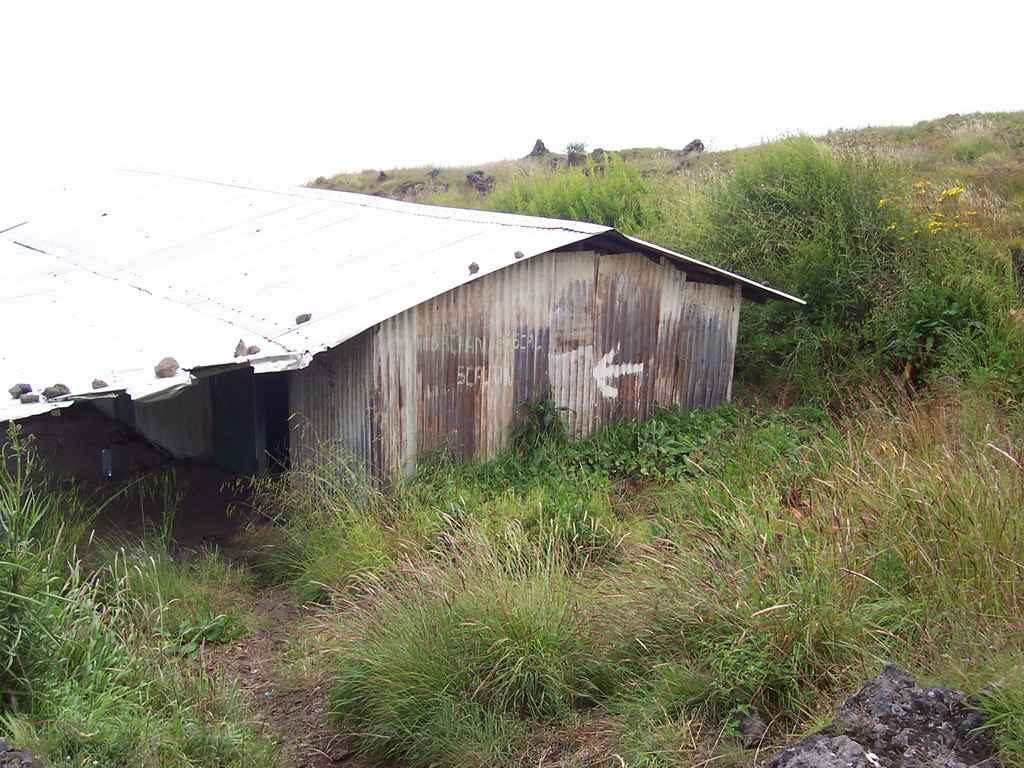 Shed at the slopes of Mount Cameroon