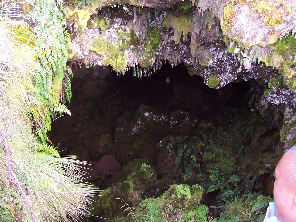 Cave at the slopes of Mount Cameroon