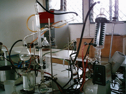 Interior of the chemistry lab at the University of Buea