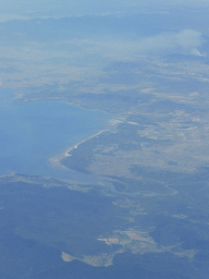 The Prosperine River, viewed from the airplane from Brisbane