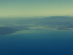Trinity Bay, Cairns and Barron Gorge National Park, viewed from the airplane from Brisbane