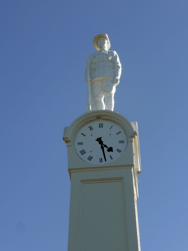 Top of the Cairns War Memorial at the Cairns Esplanade