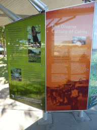 Information on the Cairns Esplanade and the Diverse Culture of Cairns, at the Cairns Esplanade