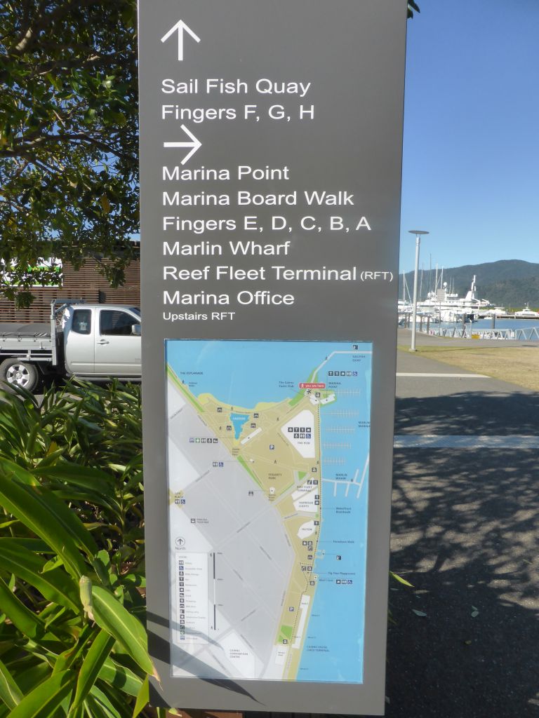 Map of the Marlin Marina region