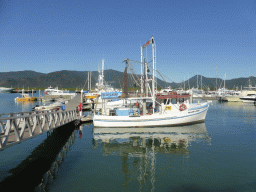 Seafood Boat at Finger E of the Marlin Marina