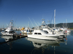 Boats at Finger D of the Marlin Marina