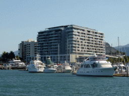 The Marlin Marina, viewed from our Seastar Cruises tour boat coming from Hastings Reef