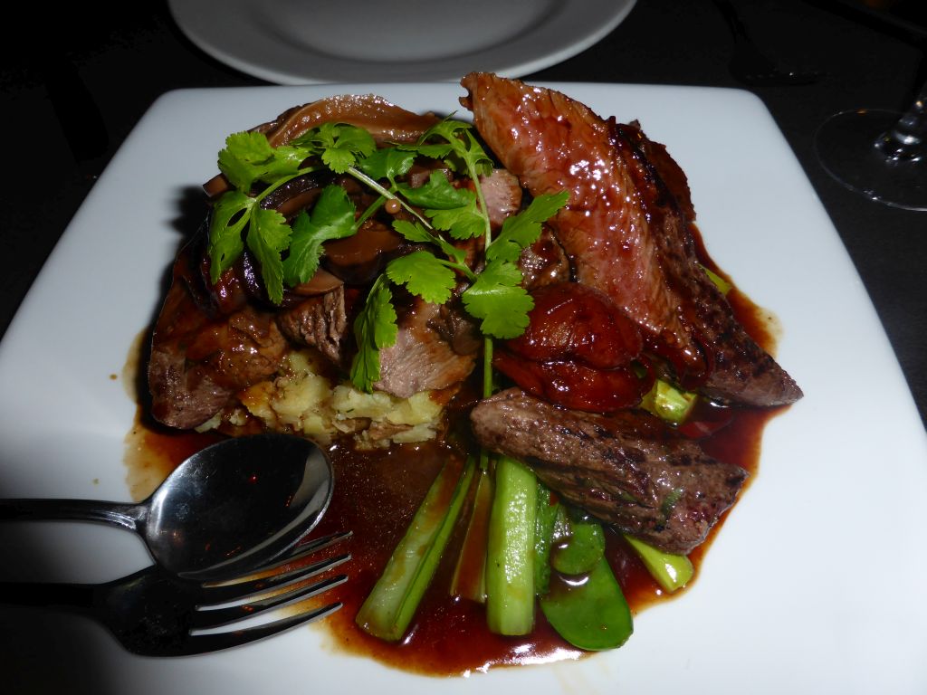 Kangaroo and Wallaby meat at the Ochre Restaurant at Shields Street