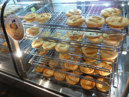 Meat pies at Meldrums Pies in Paradise at Grafton Street