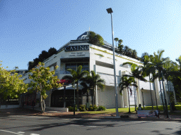 Front of the Reef Hotel Casino at the crossing of the Cairns Esplanade and Spence Street