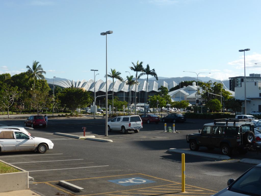 The Cairns Convention Centre, viewed from the Cairns Port