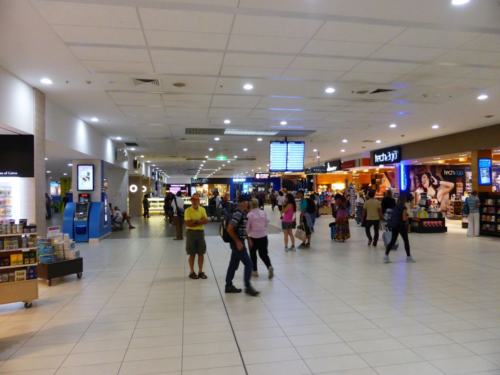 Departures Hall of Cairns Airport