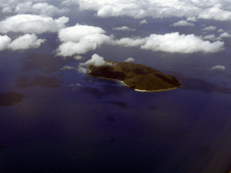 Fitzroy Island, viewed from the airplane to Sydney