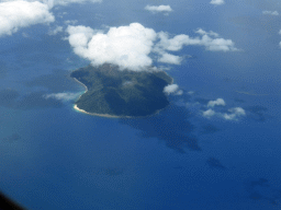 Fitzroy Island, viewed from the airplane to Sydney